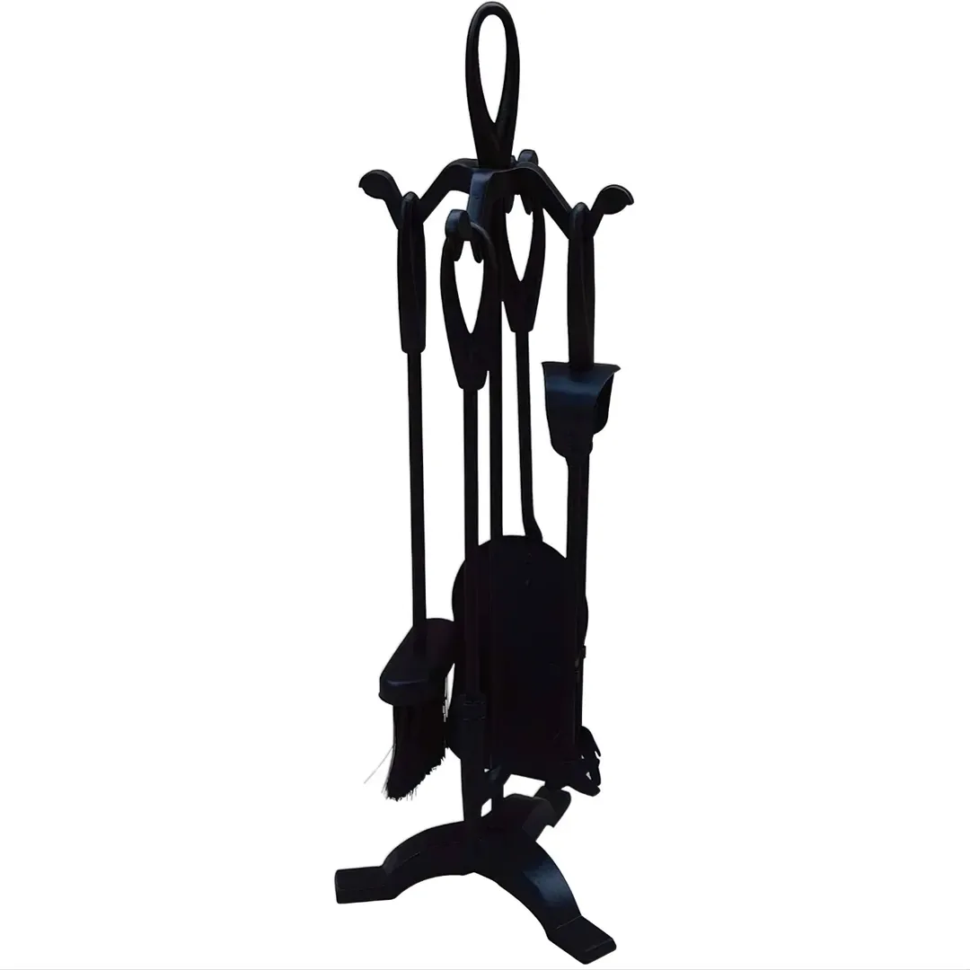 ست جلوشومینه مشکی